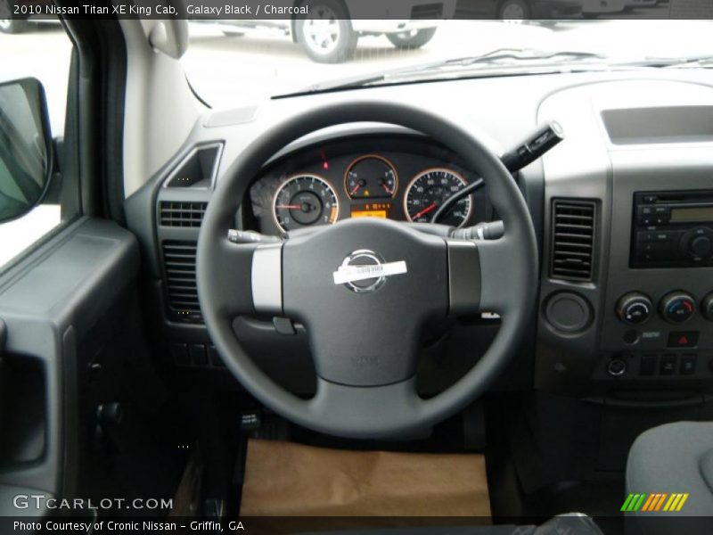 Galaxy Black / Charcoal 2010 Nissan Titan XE King Cab