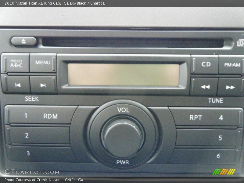 Galaxy Black / Charcoal 2010 Nissan Titan XE King Cab