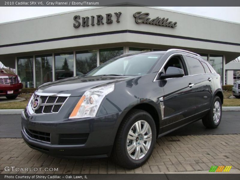 Gray Flannel / Ebony/Titanium 2010 Cadillac SRX V6