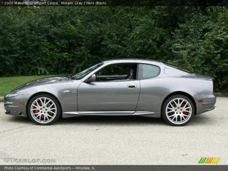 Metallic Gray / Nero (Black) 2006 Maserati GranSport Coupe