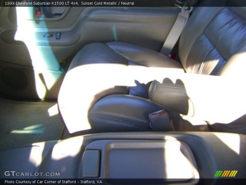 Sunset Gold Metallic / Neutral 1999 Chevrolet Suburban K1500 LT 4x4