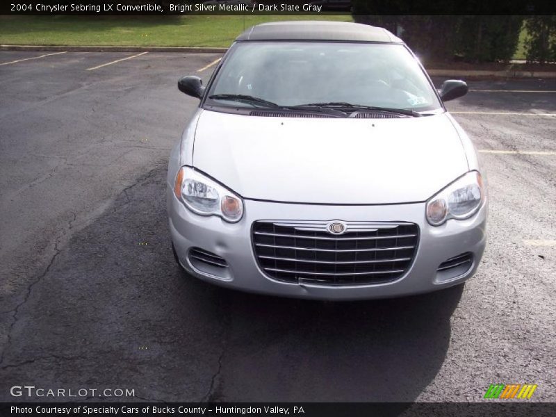 Bright Silver Metallic / Dark Slate Gray 2004 Chrysler Sebring LX Convertible