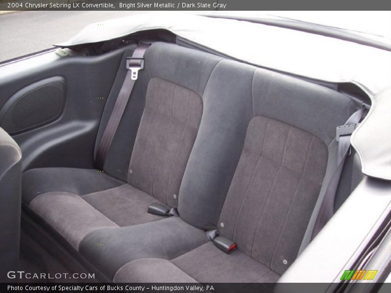Bright Silver Metallic / Dark Slate Gray 2004 Chrysler Sebring LX Convertible