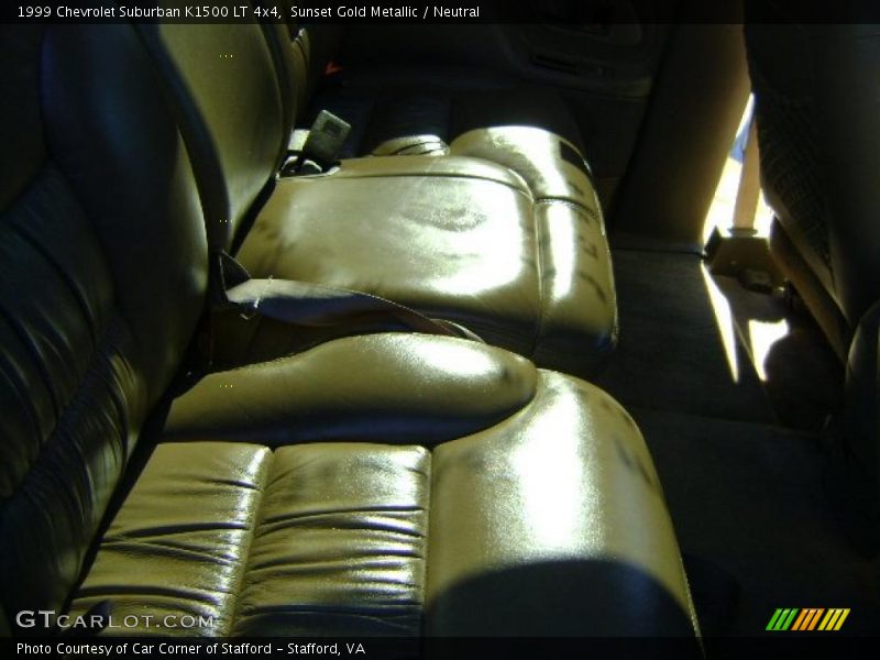 Sunset Gold Metallic / Neutral 1999 Chevrolet Suburban K1500 LT 4x4