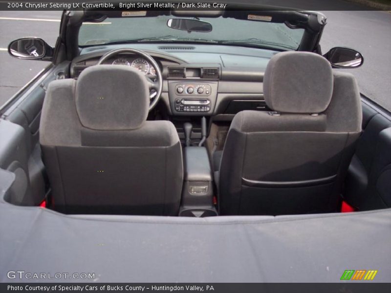 Bright Silver Metallic / Dark Slate Gray 2004 Chrysler Sebring LX Convertible