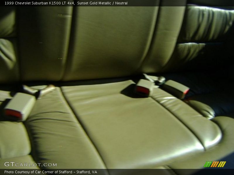 Sunset Gold Metallic / Neutral 1999 Chevrolet Suburban K1500 LT 4x4