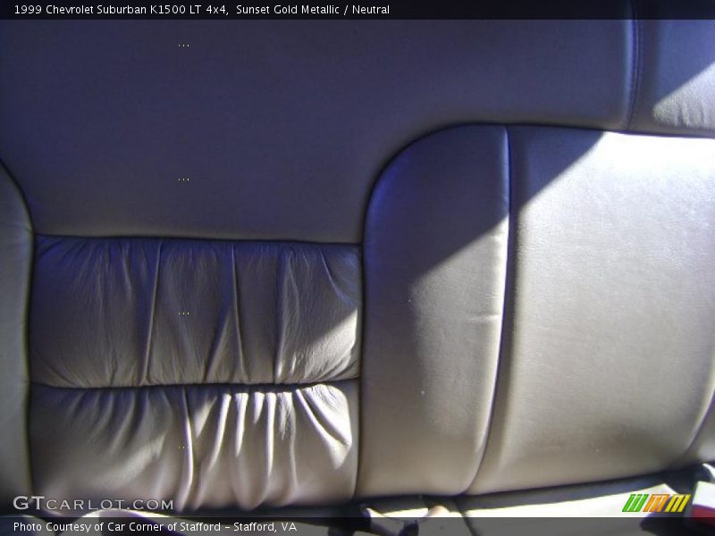 Sunset Gold Metallic / Neutral 1999 Chevrolet Suburban K1500 LT 4x4