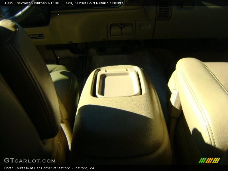 Sunset Gold Metallic / Neutral 1999 Chevrolet Suburban K1500 LT 4x4