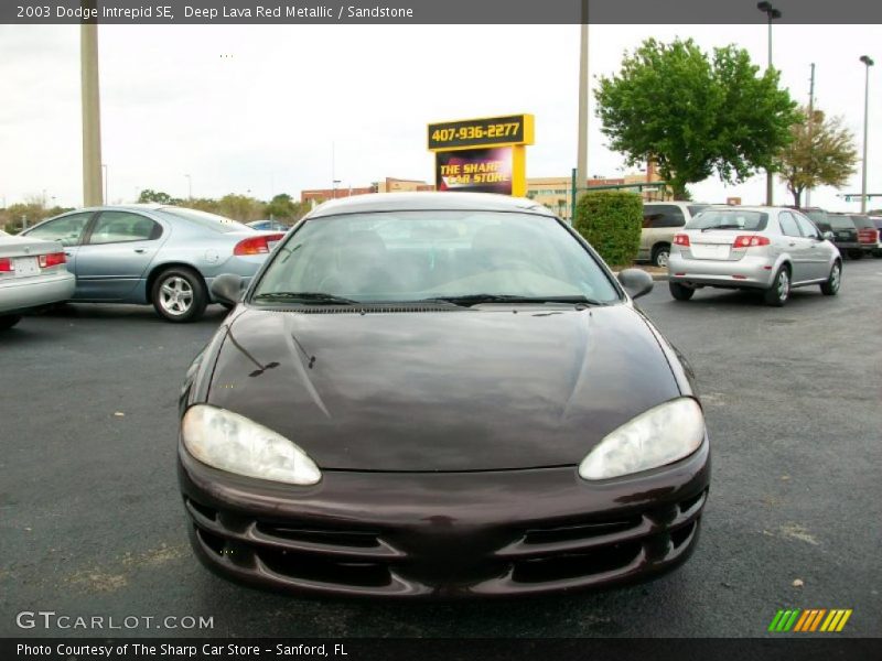 Deep Lava Red Metallic / Sandstone 2003 Dodge Intrepid SE