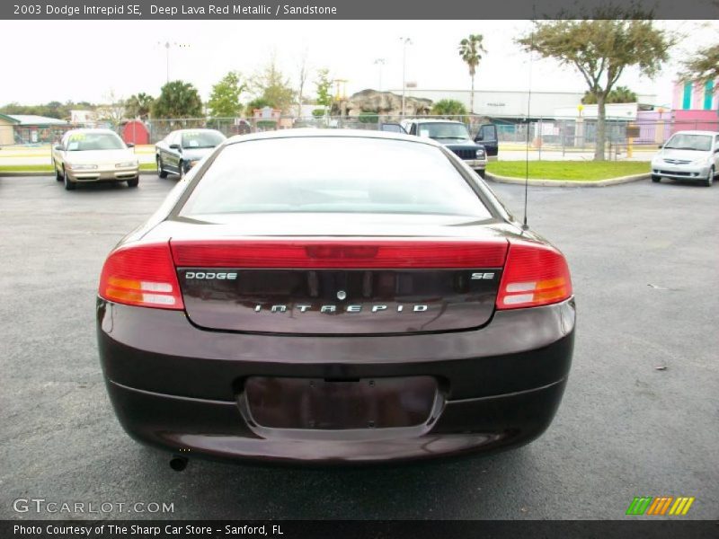 Deep Lava Red Metallic / Sandstone 2003 Dodge Intrepid SE