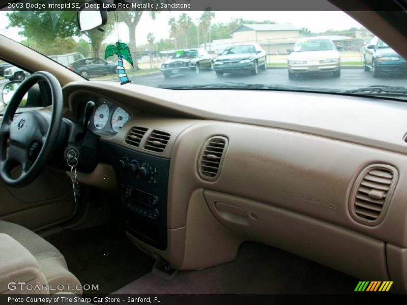 Deep Lava Red Metallic / Sandstone 2003 Dodge Intrepid SE