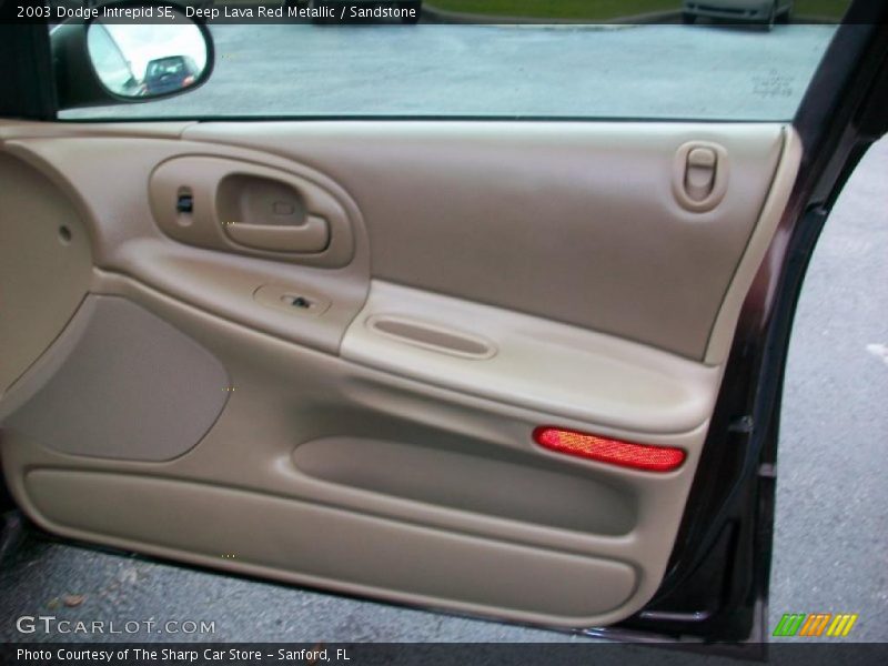 Deep Lava Red Metallic / Sandstone 2003 Dodge Intrepid SE