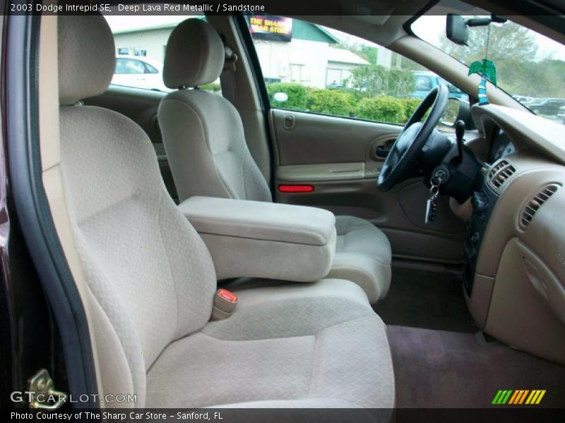 Deep Lava Red Metallic / Sandstone 2003 Dodge Intrepid SE