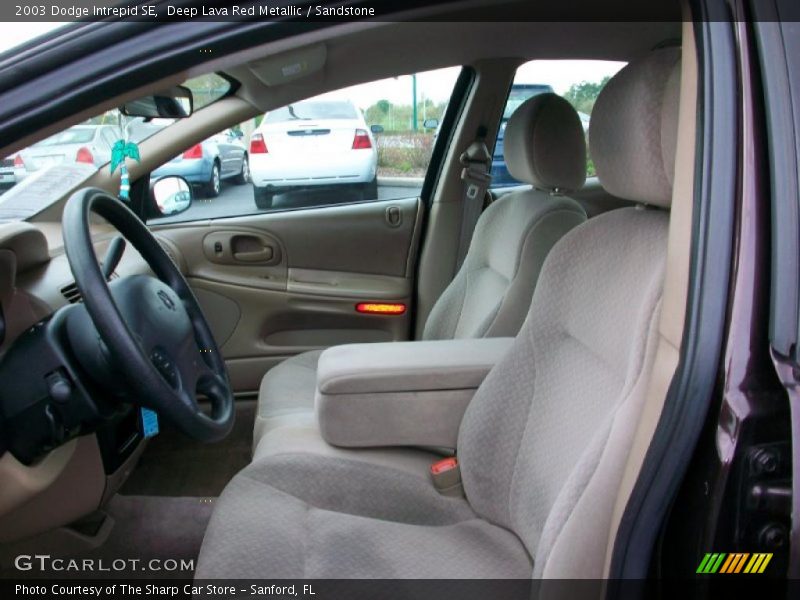 Deep Lava Red Metallic / Sandstone 2003 Dodge Intrepid SE