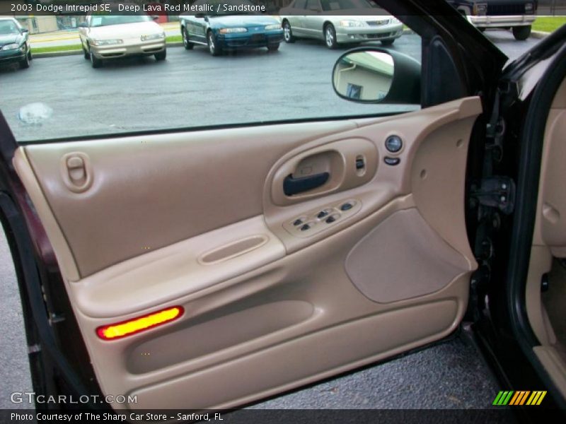 Deep Lava Red Metallic / Sandstone 2003 Dodge Intrepid SE