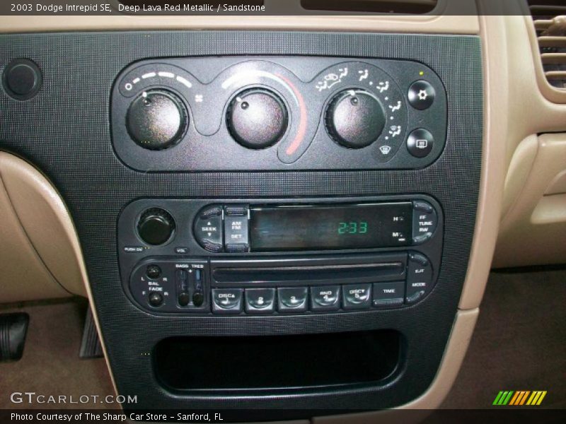 Deep Lava Red Metallic / Sandstone 2003 Dodge Intrepid SE