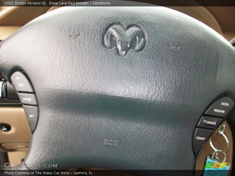 Deep Lava Red Metallic / Sandstone 2003 Dodge Intrepid SE