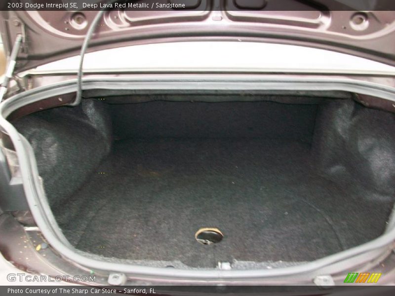 Deep Lava Red Metallic / Sandstone 2003 Dodge Intrepid SE