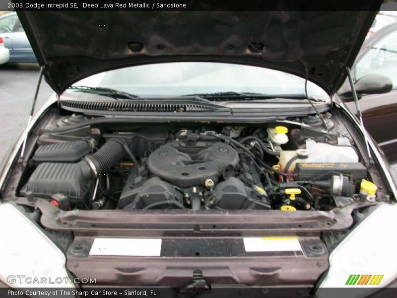 Deep Lava Red Metallic / Sandstone 2003 Dodge Intrepid SE