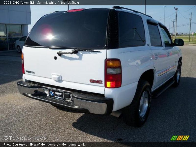 Summit White / Neutral/Shale 2003 GMC Yukon SLT