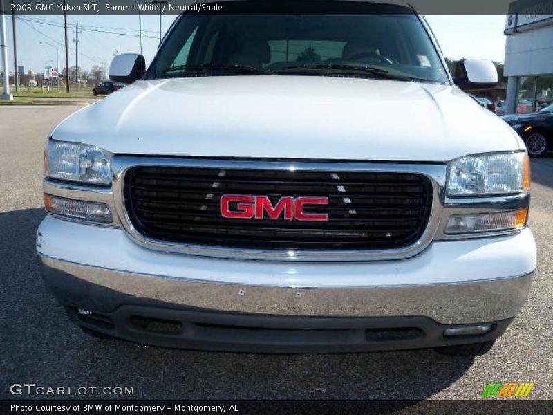 Summit White / Neutral/Shale 2003 GMC Yukon SLT