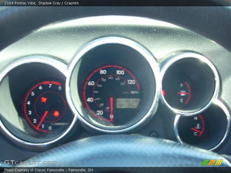 Shadow Gray / Graphite 2004 Pontiac Vibe