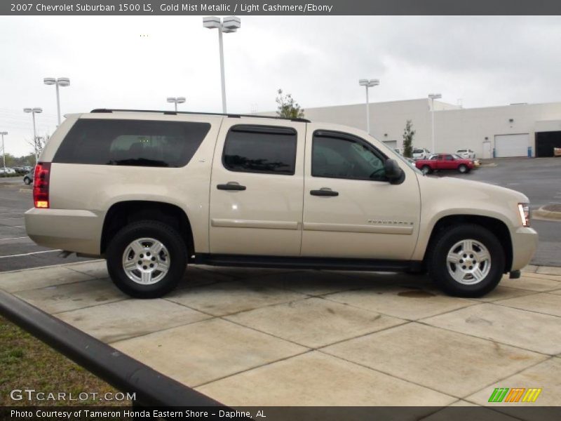 Gold Mist Metallic / Light Cashmere/Ebony 2007 Chevrolet Suburban 1500 LS