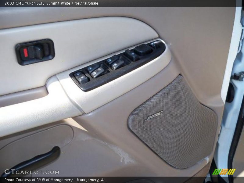Summit White / Neutral/Shale 2003 GMC Yukon SLT
