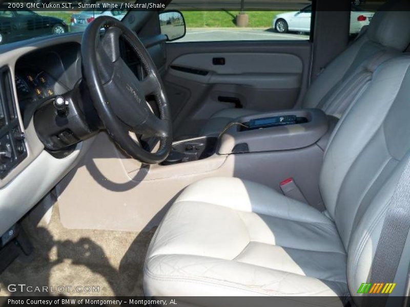 Summit White / Neutral/Shale 2003 GMC Yukon SLT