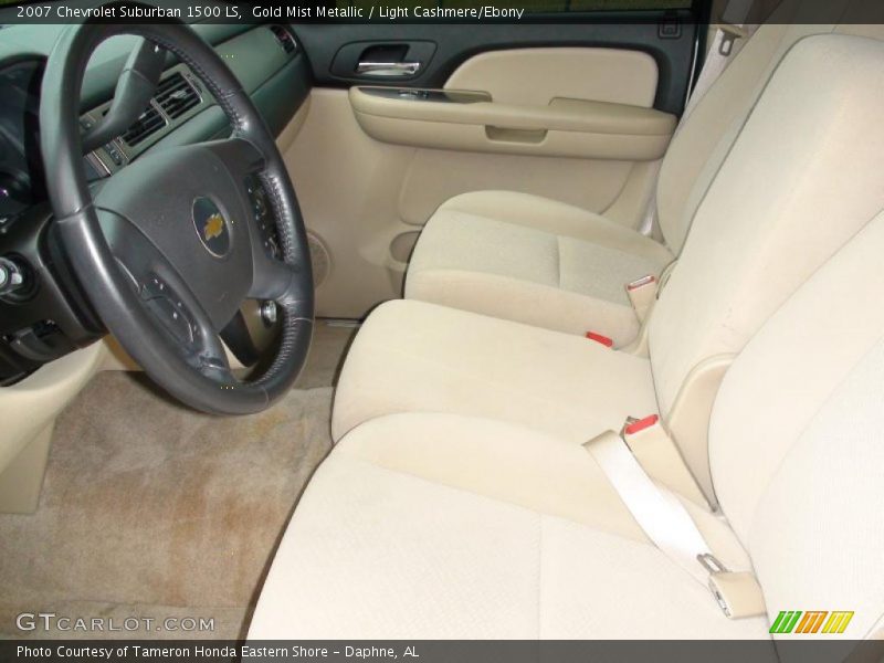 Gold Mist Metallic / Light Cashmere/Ebony 2007 Chevrolet Suburban 1500 LS