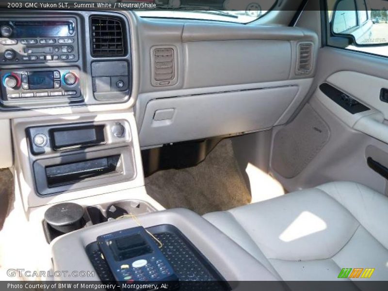 Summit White / Neutral/Shale 2003 GMC Yukon SLT
