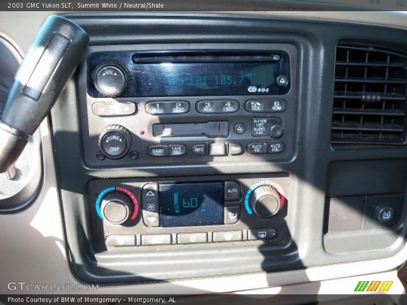 Summit White / Neutral/Shale 2003 GMC Yukon SLT