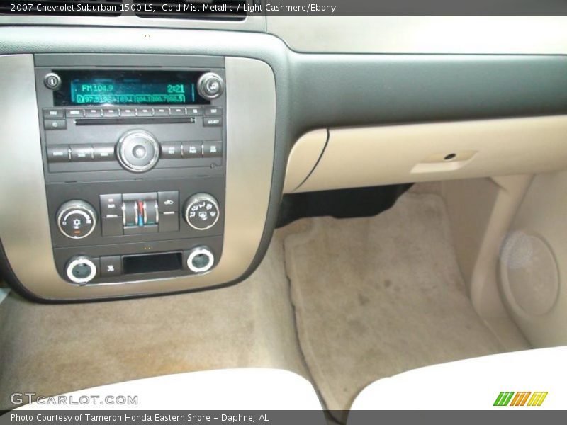 Gold Mist Metallic / Light Cashmere/Ebony 2007 Chevrolet Suburban 1500 LS