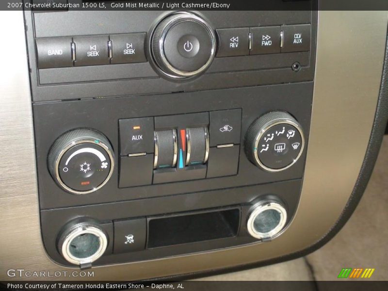 Gold Mist Metallic / Light Cashmere/Ebony 2007 Chevrolet Suburban 1500 LS