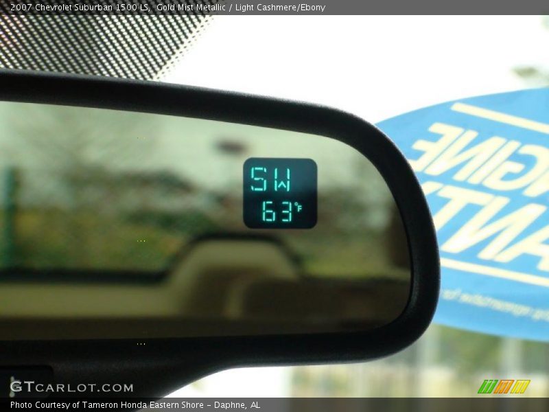 Gold Mist Metallic / Light Cashmere/Ebony 2007 Chevrolet Suburban 1500 LS