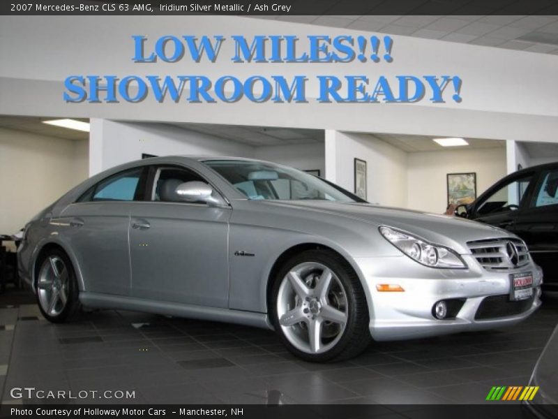 Iridium Silver Metallic / Ash Grey 2007 Mercedes-Benz CLS 63 AMG