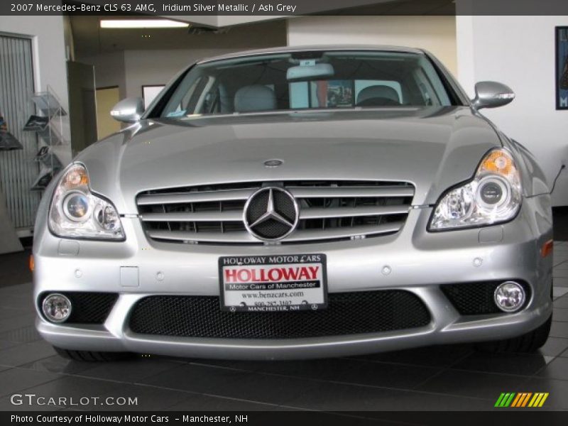 Iridium Silver Metallic / Ash Grey 2007 Mercedes-Benz CLS 63 AMG