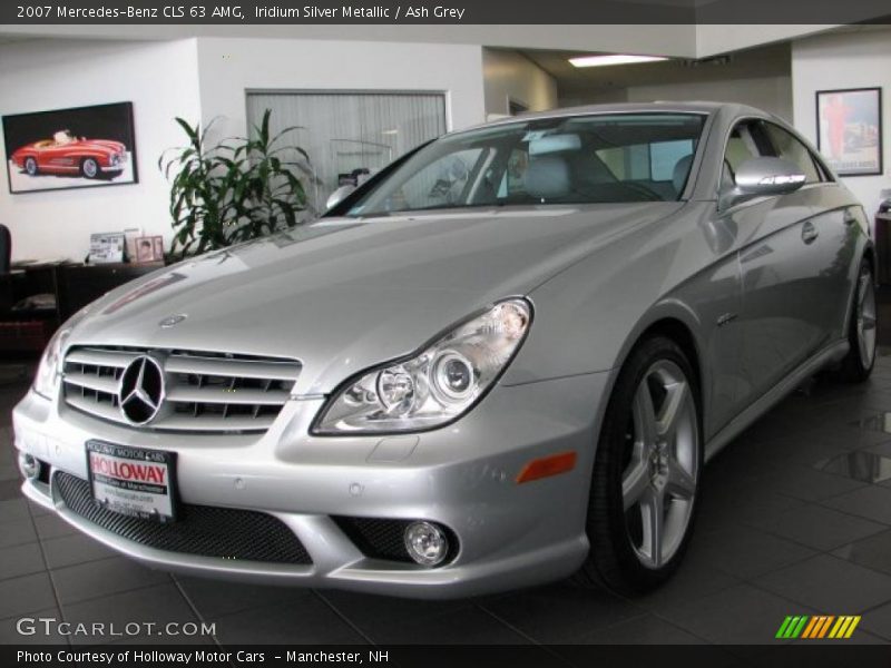 Iridium Silver Metallic / Ash Grey 2007 Mercedes-Benz CLS 63 AMG