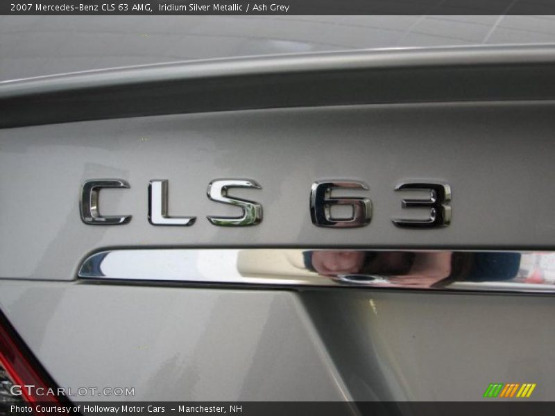 Iridium Silver Metallic / Ash Grey 2007 Mercedes-Benz CLS 63 AMG