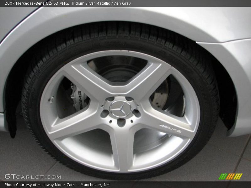 Iridium Silver Metallic / Ash Grey 2007 Mercedes-Benz CLS 63 AMG