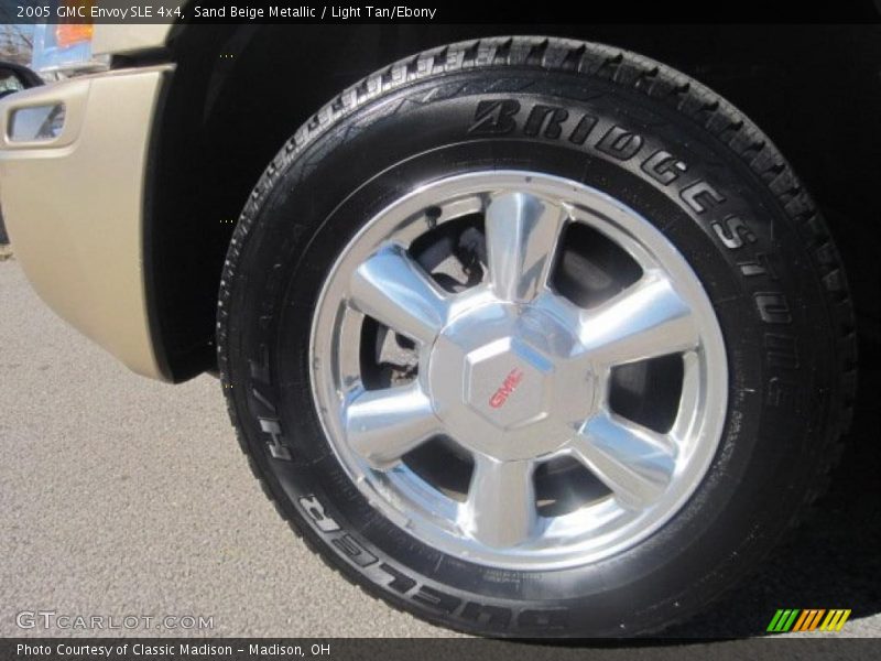 Sand Beige Metallic / Light Tan/Ebony 2005 GMC Envoy SLE 4x4