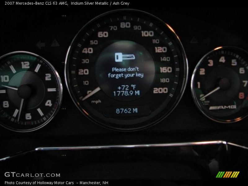 Iridium Silver Metallic / Ash Grey 2007 Mercedes-Benz CLS 63 AMG
