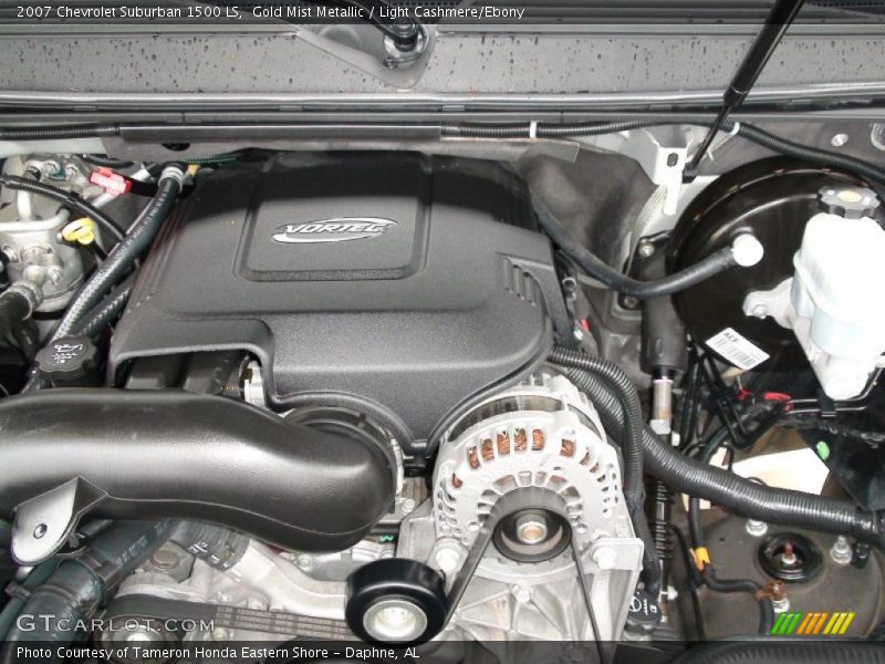 Gold Mist Metallic / Light Cashmere/Ebony 2007 Chevrolet Suburban 1500 LS