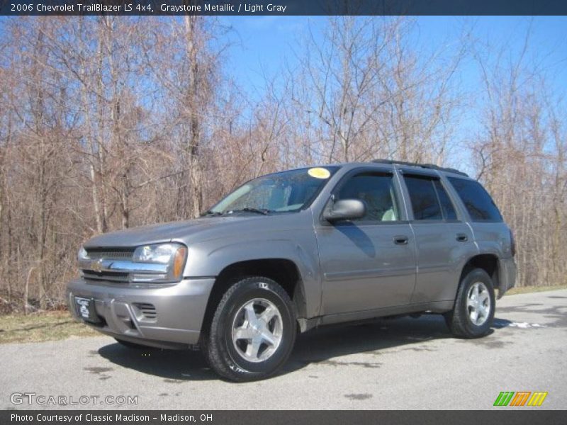 Graystone Metallic / Light Gray 2006 Chevrolet TrailBlazer LS 4x4