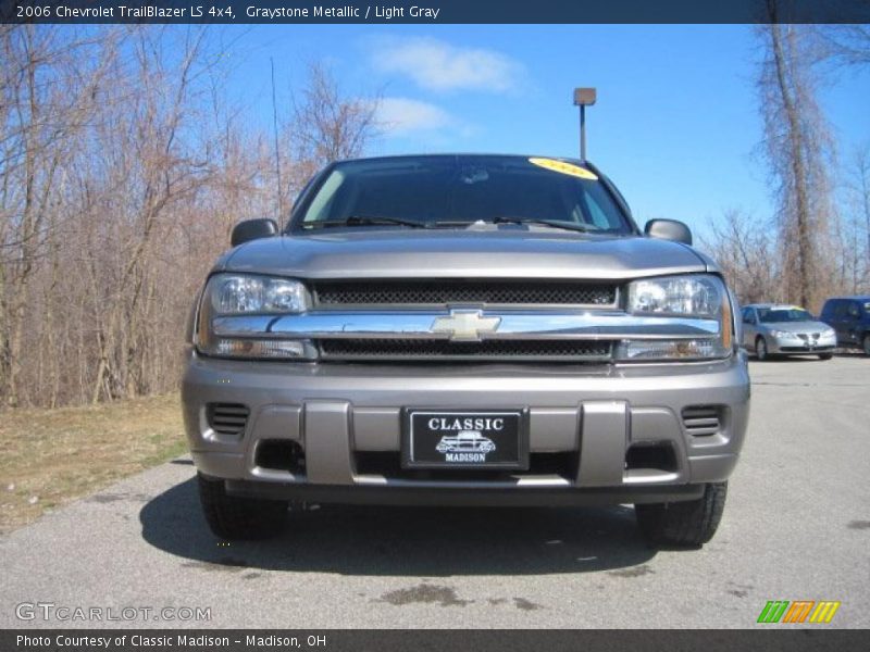 Graystone Metallic / Light Gray 2006 Chevrolet TrailBlazer LS 4x4