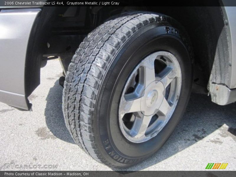 Graystone Metallic / Light Gray 2006 Chevrolet TrailBlazer LS 4x4