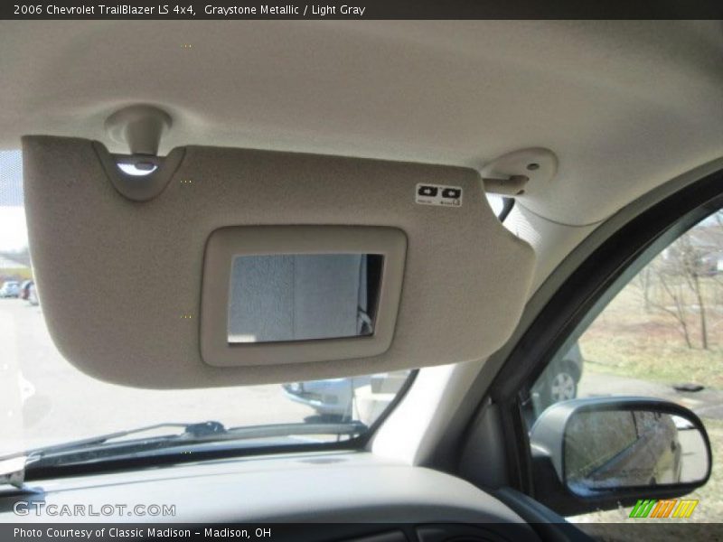 Graystone Metallic / Light Gray 2006 Chevrolet TrailBlazer LS 4x4