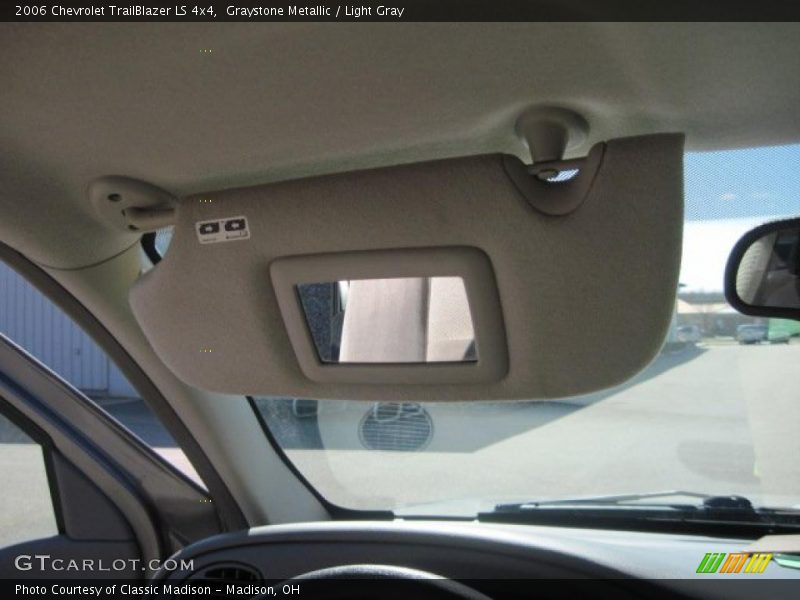 Graystone Metallic / Light Gray 2006 Chevrolet TrailBlazer LS 4x4