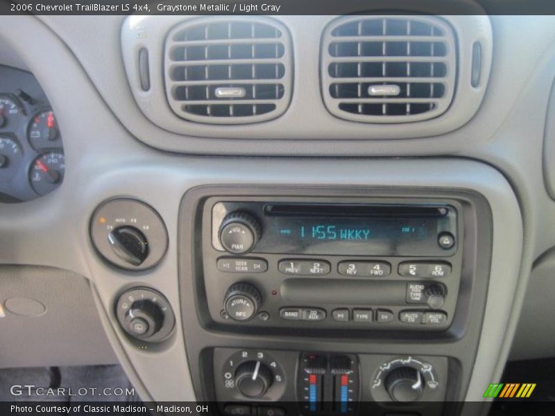 Graystone Metallic / Light Gray 2006 Chevrolet TrailBlazer LS 4x4