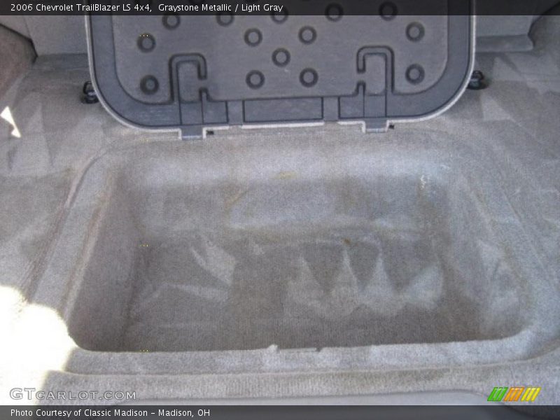 Graystone Metallic / Light Gray 2006 Chevrolet TrailBlazer LS 4x4